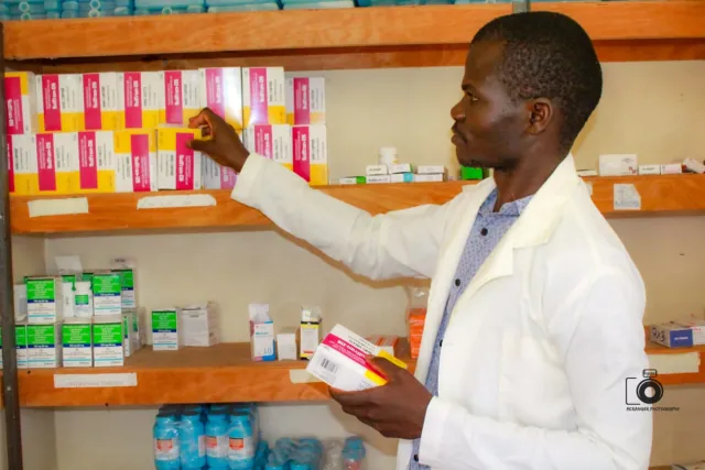 Benson, Pharmacist at MED25 Kenya
